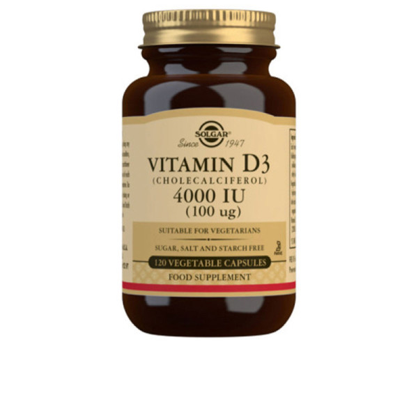 VITAMINA D3 4000 UI 100 µg Colecalciferol cápsulas vegetais 120 u