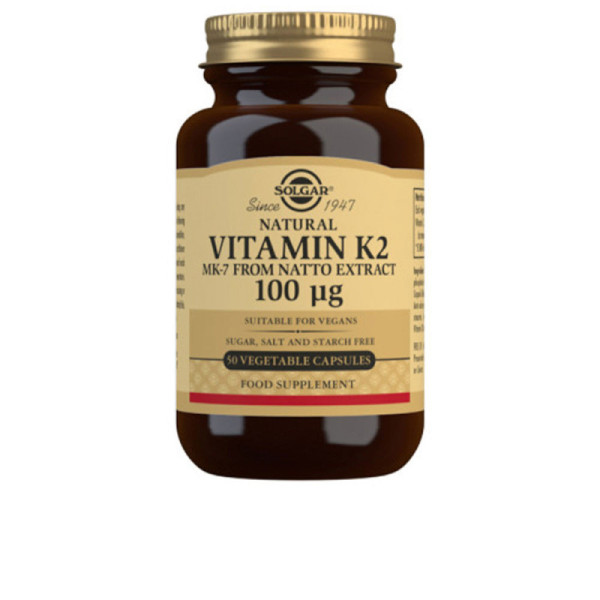 Vitamina K 2 100 mcg 50 cápsulas