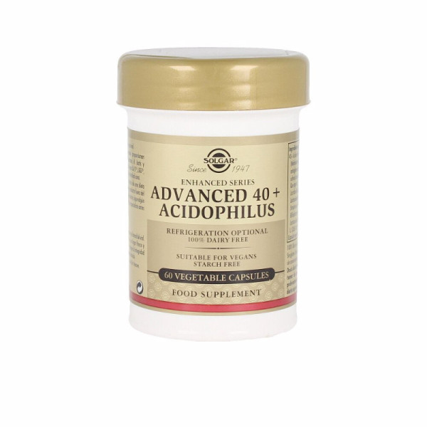 40 PLUS ACIDOPHILUS AVANZADO cápsulas vegetales 60 u