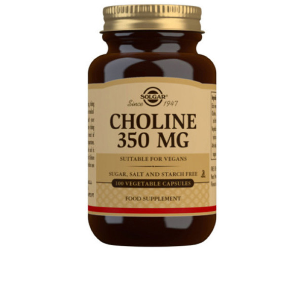 Colina 350 mg 100 cápsulas vegetais