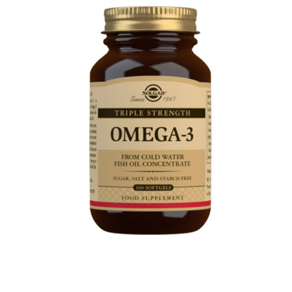 OMEGA-3 TRIPLE CONCENTRACION cápsulas blandas 100 u