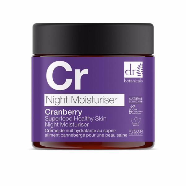 CRANBERRY SUPERFOOD healthy skin night moisturiser 60 ml