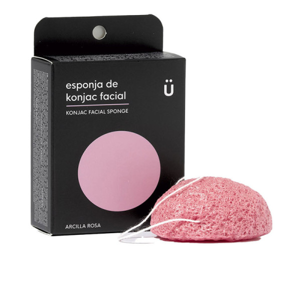 konjac Sponge facial argila rosa 15 gr